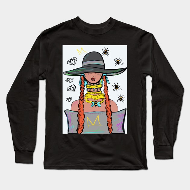 Yonce Long Sleeve T-Shirt by Mr_Bentley